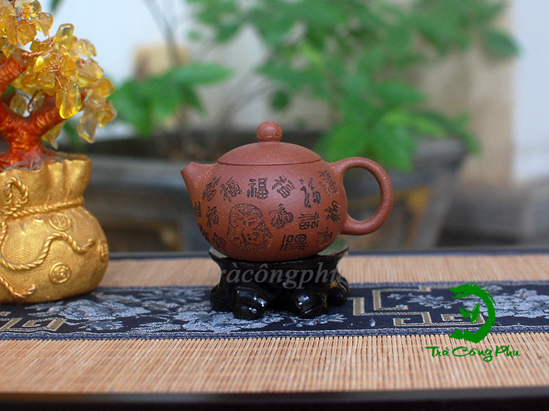 Ấm Tử Sa Tây Thi Bách Phúc – ATS1365B